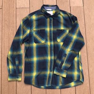 Mens button down flannel